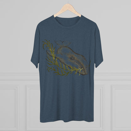 Grey Whale Unisex Tri-Blend Crew Tee