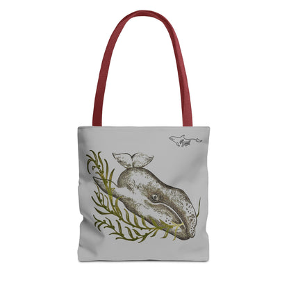 Gray Whale Tote Bag (AOP)