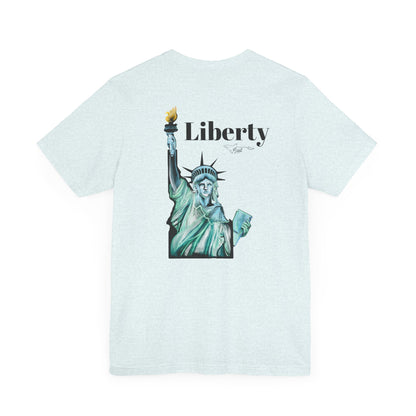 Idaho Statue of Liberty Unisex Jersey Short Sleeve Tee