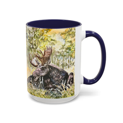 Moose Accent Coffee Mug 15oz