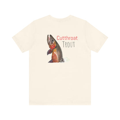 Cutthroat Trout Unisex Jersey Short Sleeve Tee