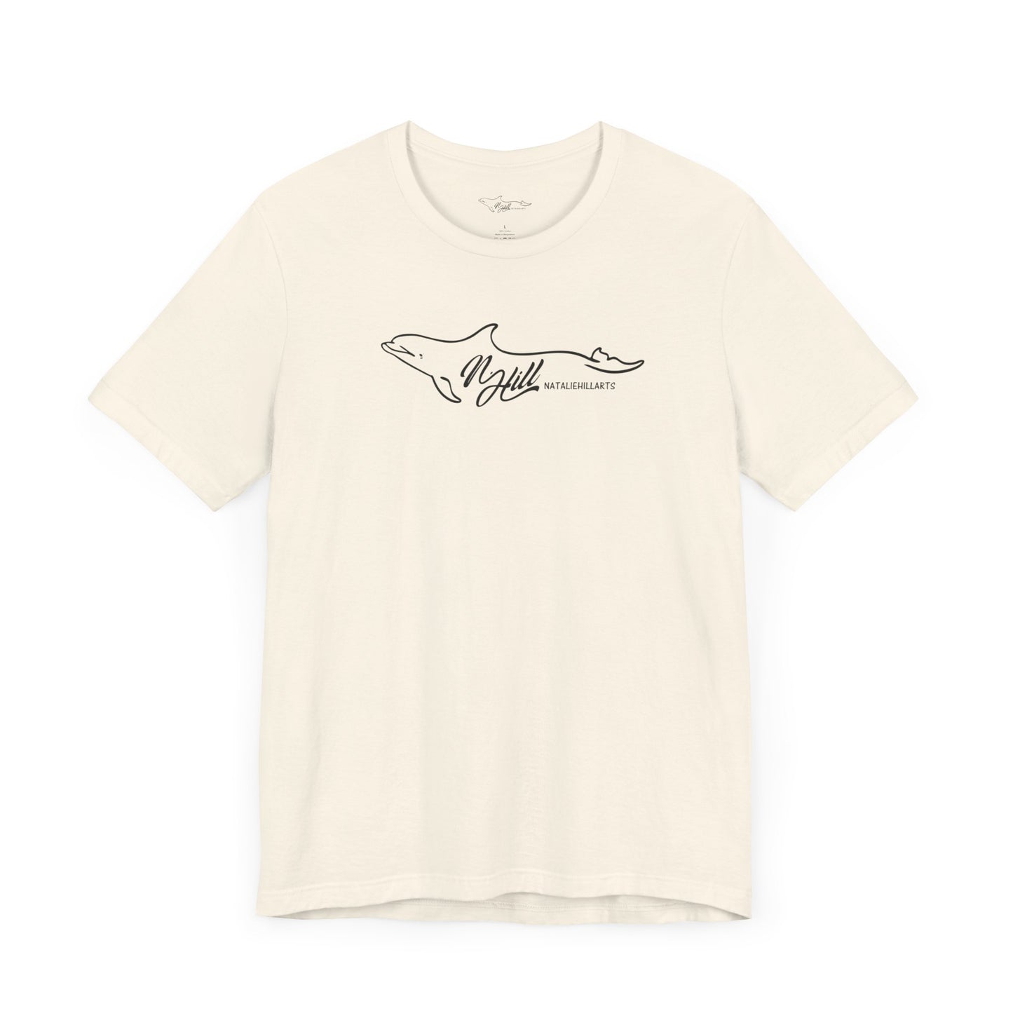 Natalie Hill Dolphin Logo Unisex Jersey Short Sleeve Tee