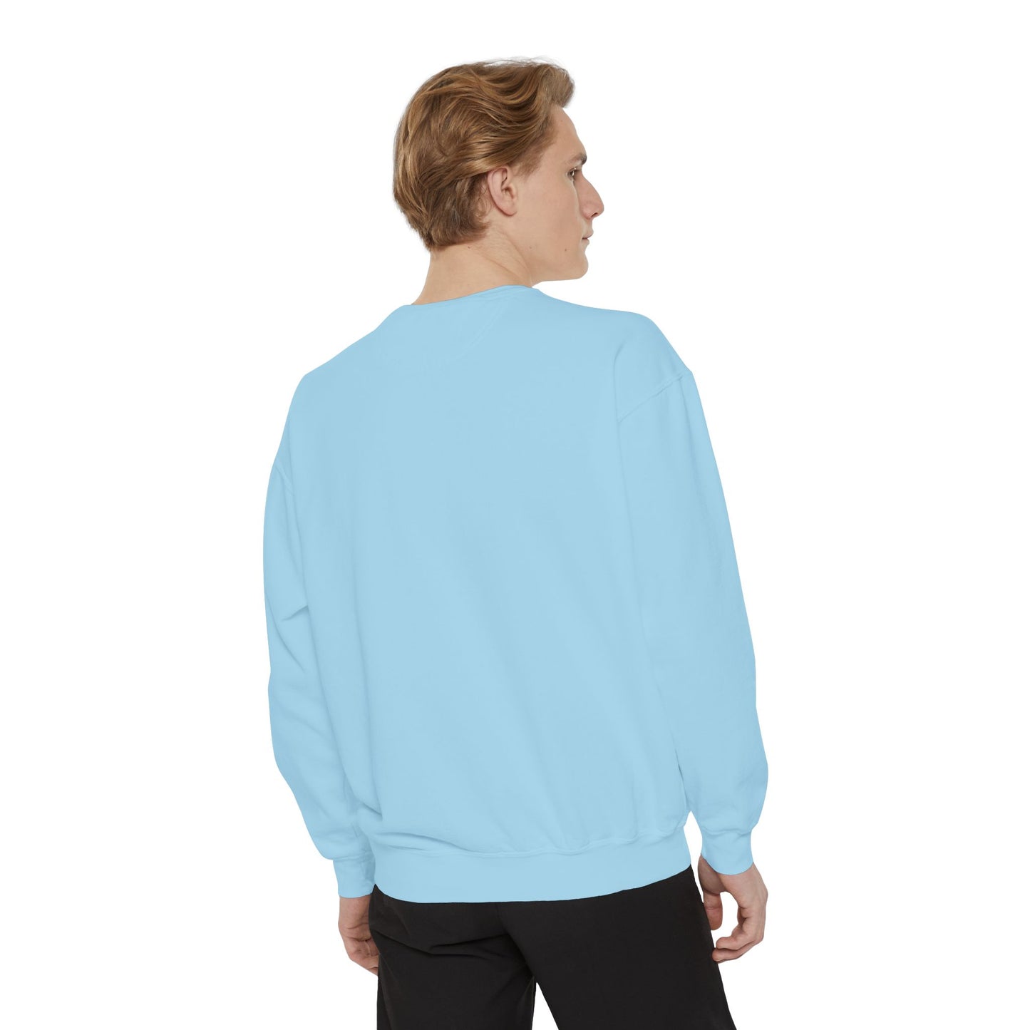 Strength in the Huddle Adelie Penguin Unisex Garment-Dyed Sweatshirt