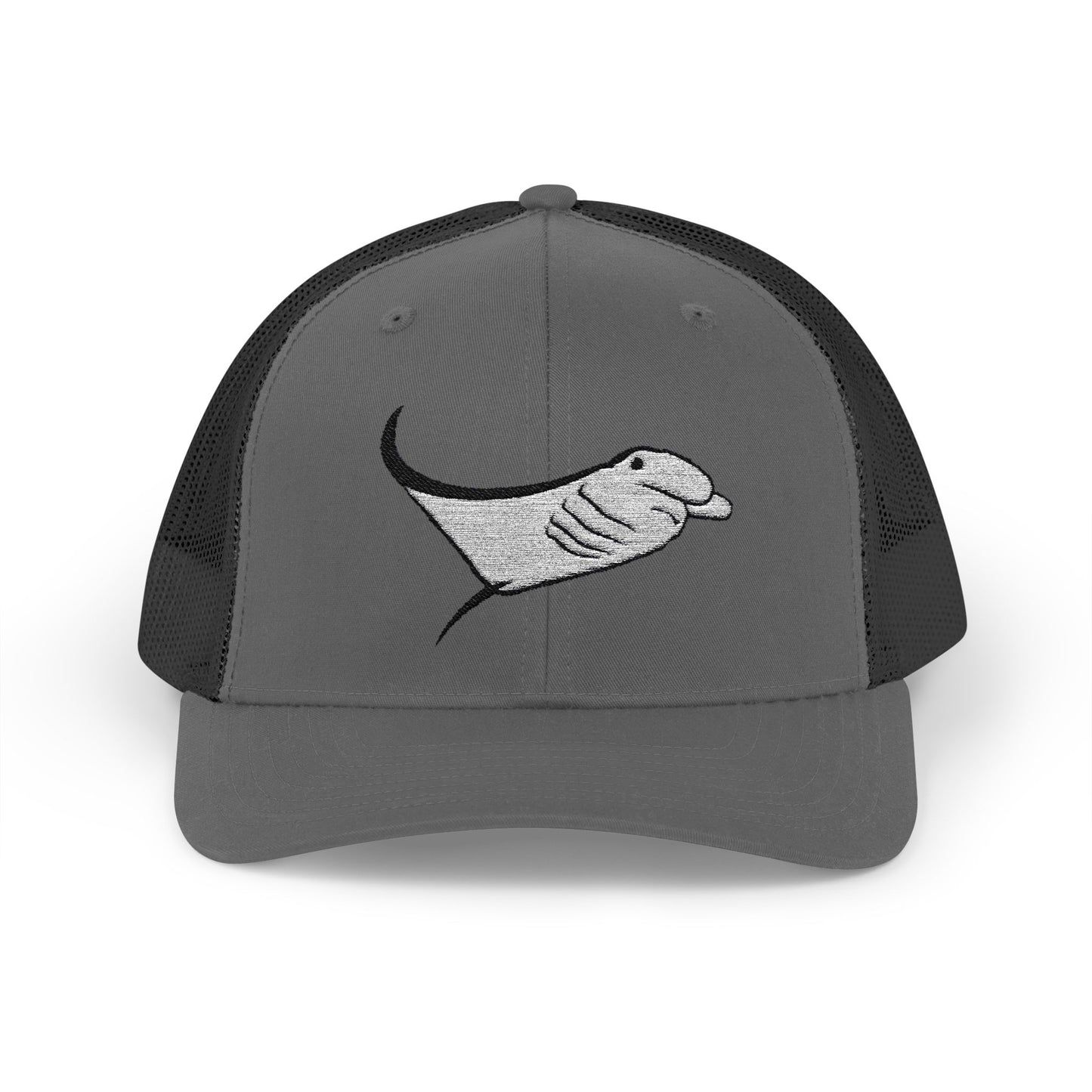 Manta Ray Snapback Trucker Cap
