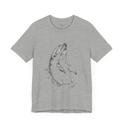 Kekaimalu Wholphin Unisex Jersey Short Sleeve Tee