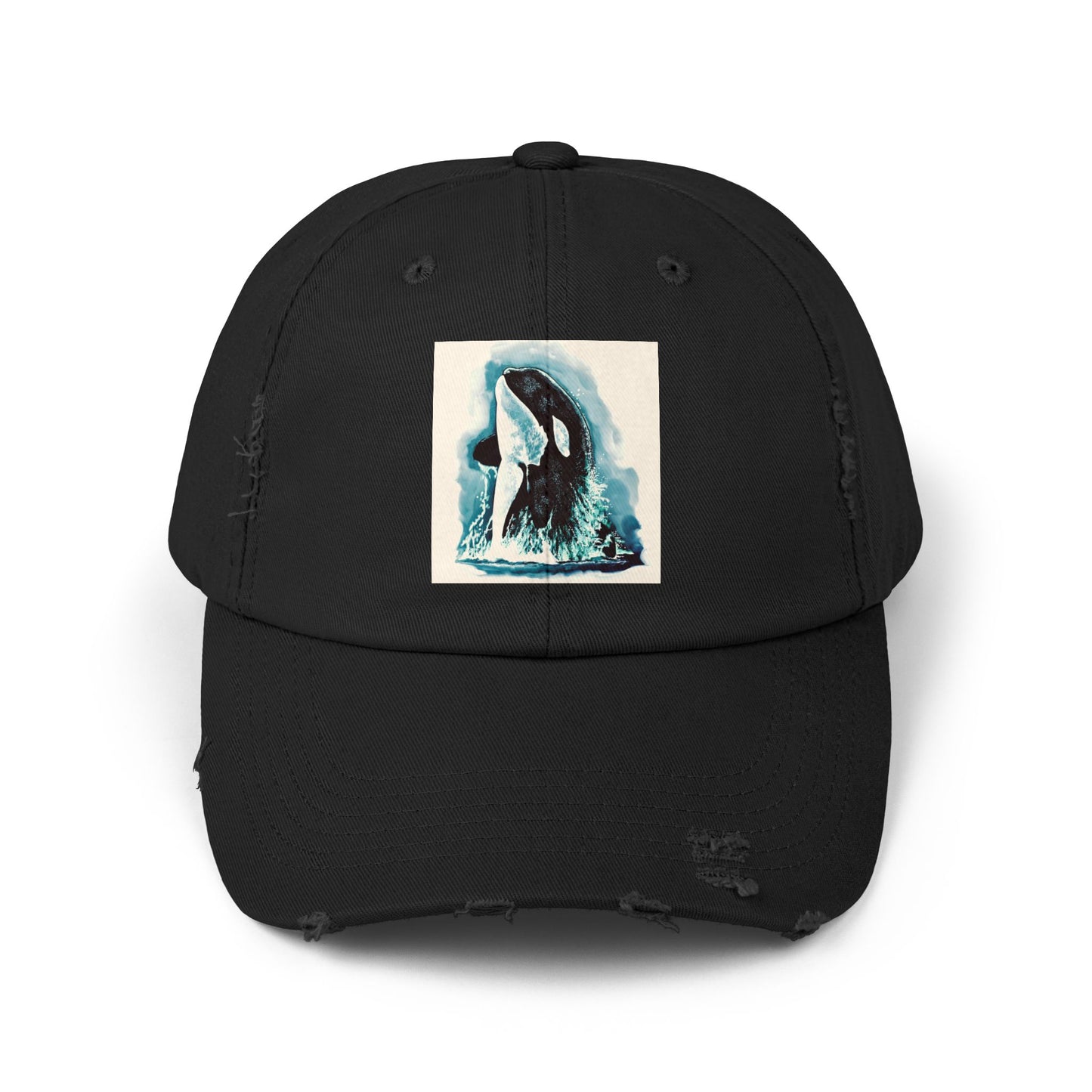 Orca Unisex Distressed Cap