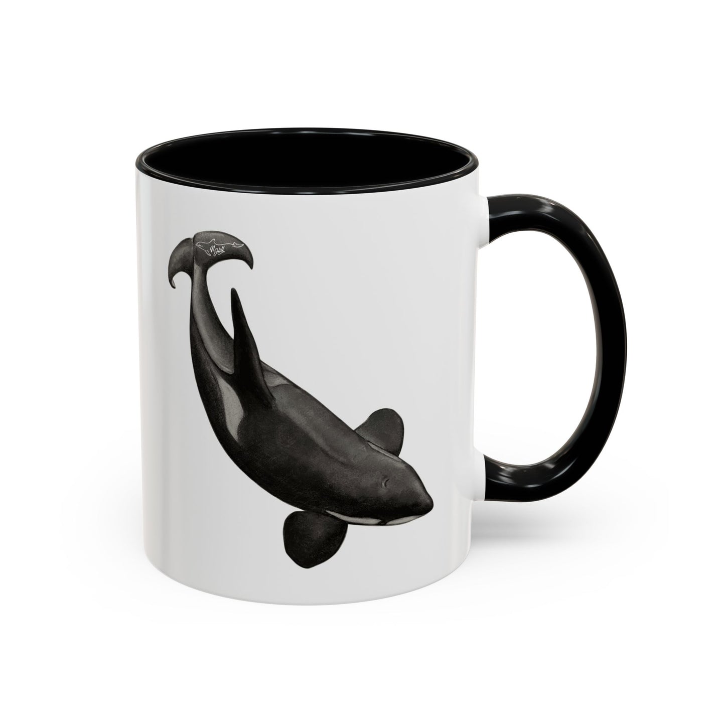 Orca Accent Coffee Mug, 11oz