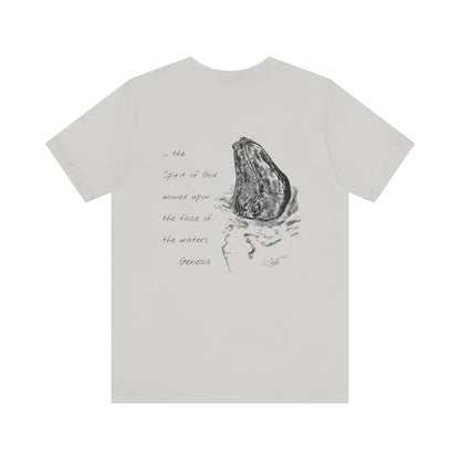 Humpback Whale/Scripture Unisex Jersey Short Sleeve Tee