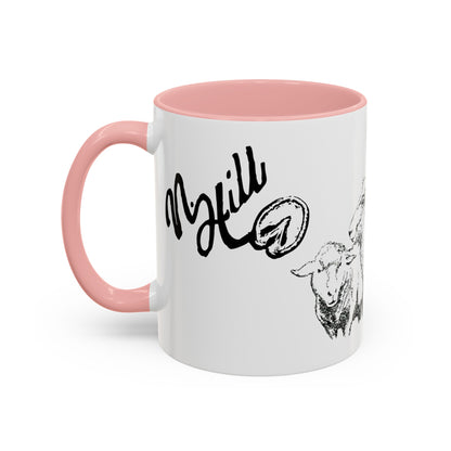 Get In The Heard Sheep Accent Coffee Mug (11, 15oz)