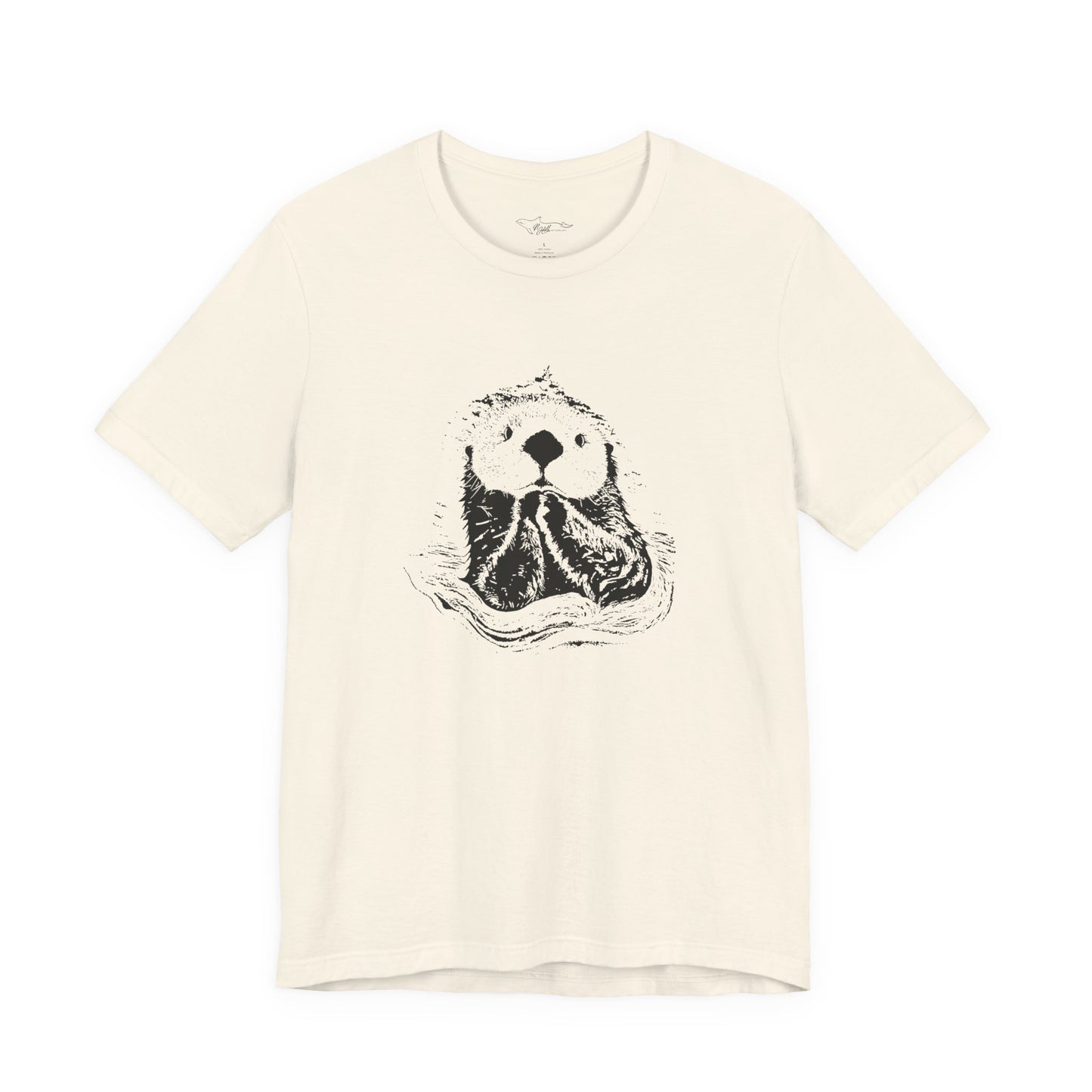 Praying Sea Otter Unisex Jersey Short Sleeve Tee