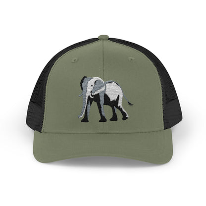 Elephant Snapback Trucker Cap