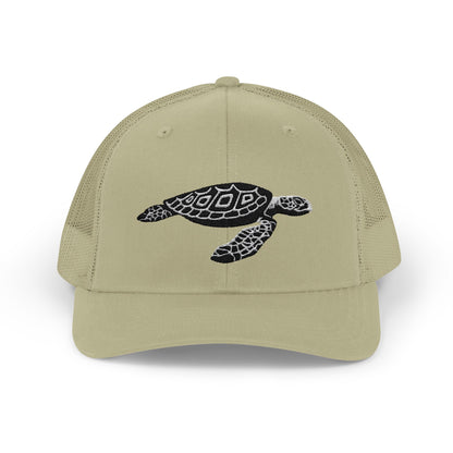 Sea Turtle Snapback Trucker Cap