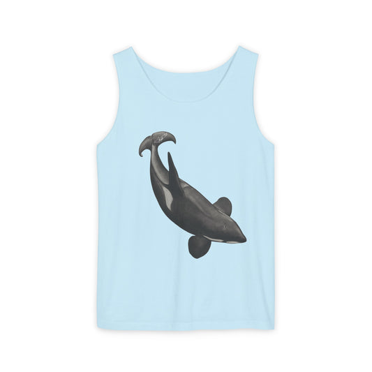 Orca Unisex Garment-Dyed Tank Top