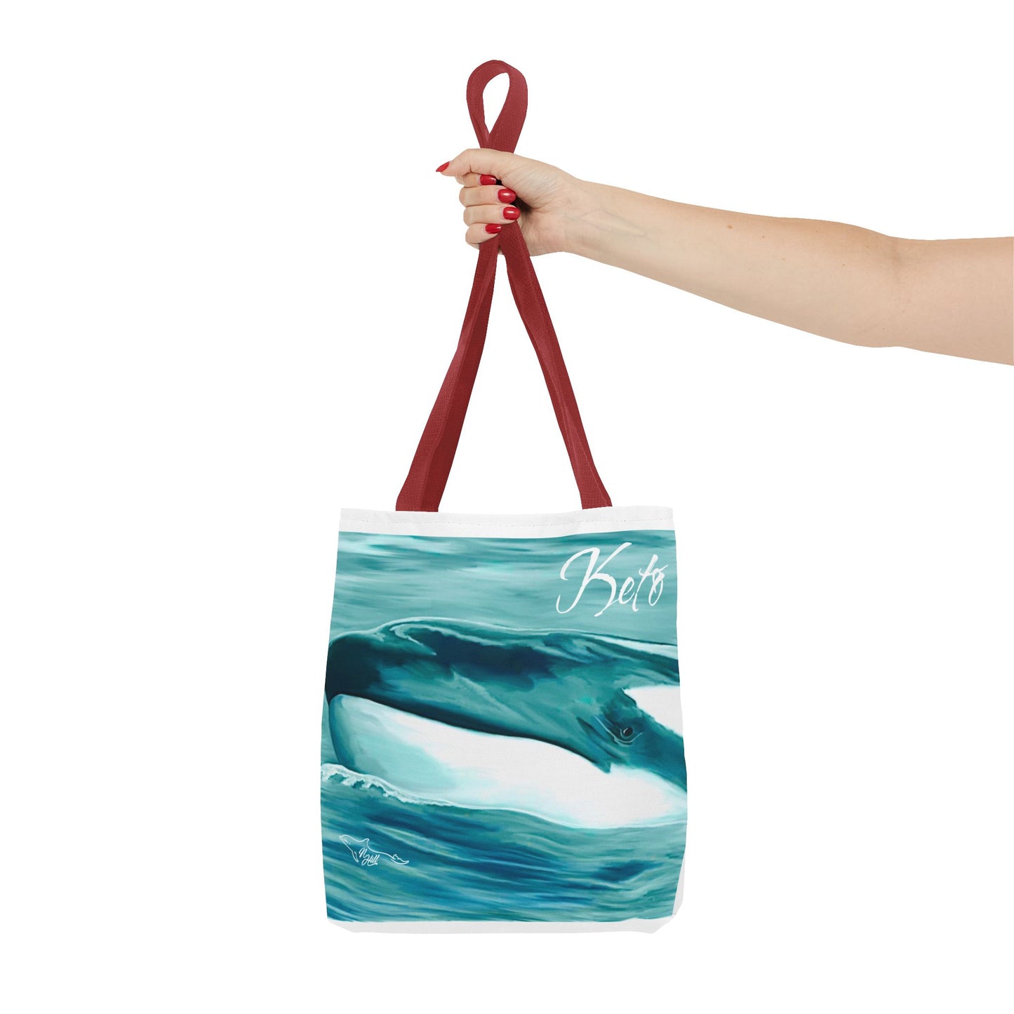 Keto Orca Tote Bag (AOP)