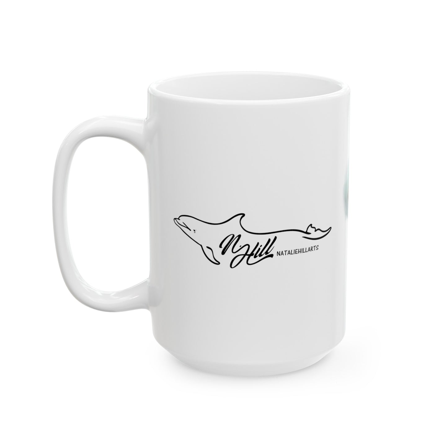 Harbor Seal Ceramic Mug, (11oz, 15oz)