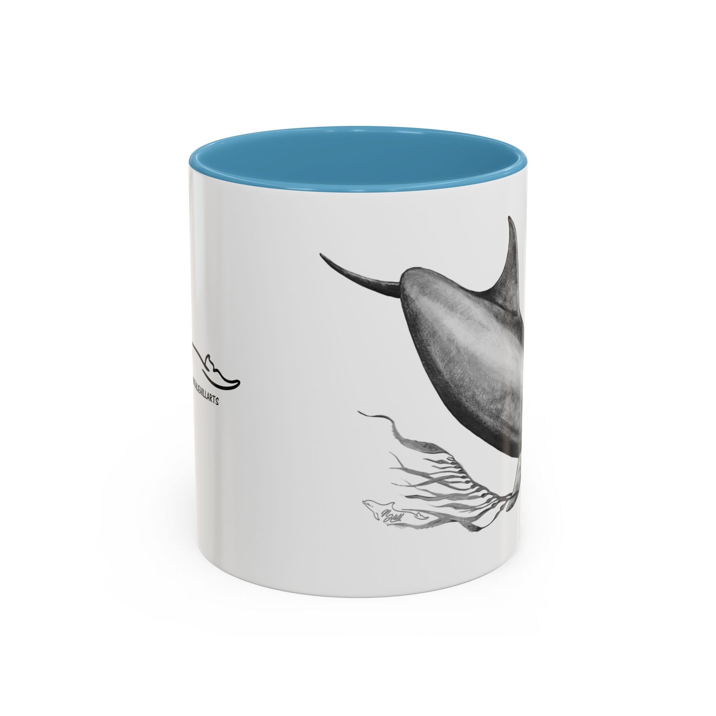 Dolphin Accent Coffee Mug, 11oz