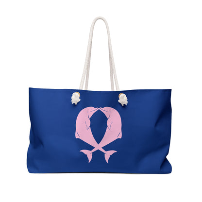 Breast Cancer Research Pink Dolphin Weekender Bag