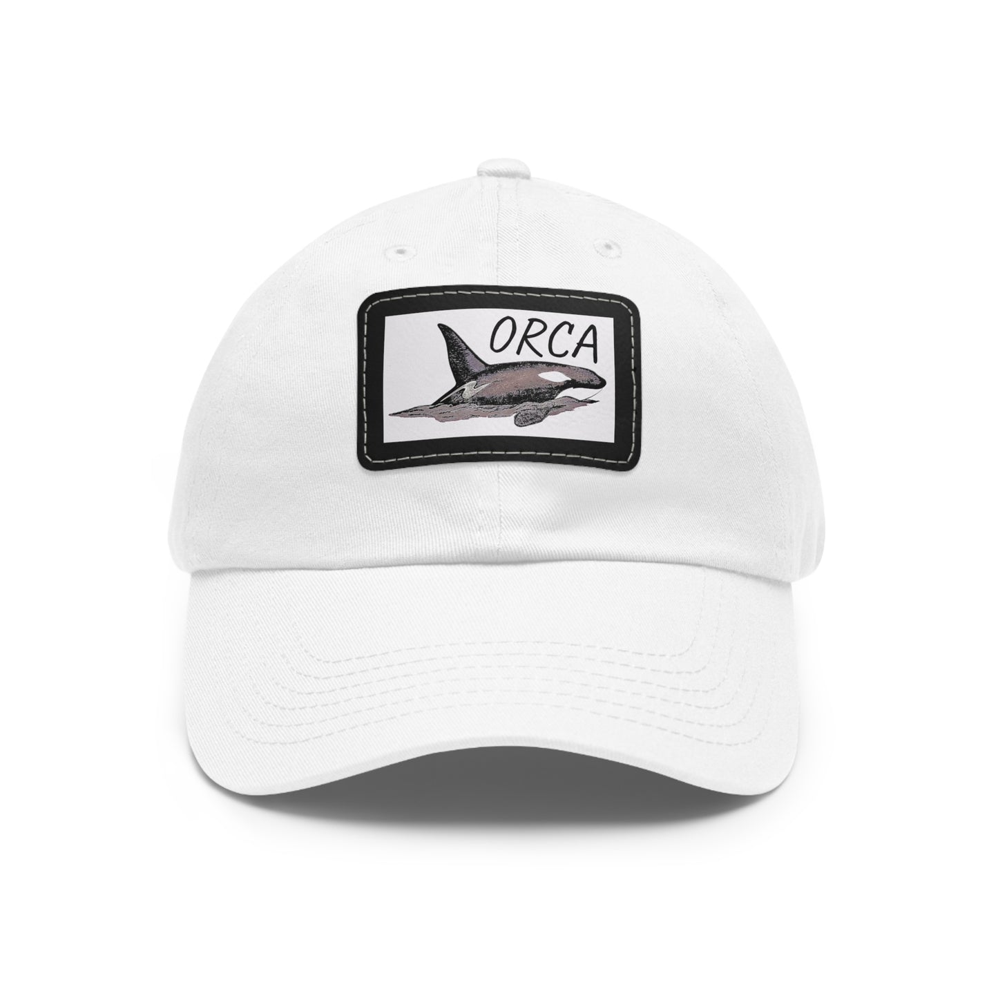 Orca Hat with Leather Patch (Rectangle)