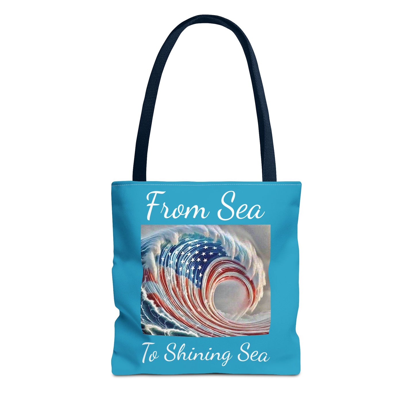 Flag Ocean Tote Bag (AOP)