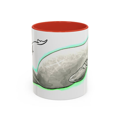 Manatee Accent Coffee Mug (11, 15oz)