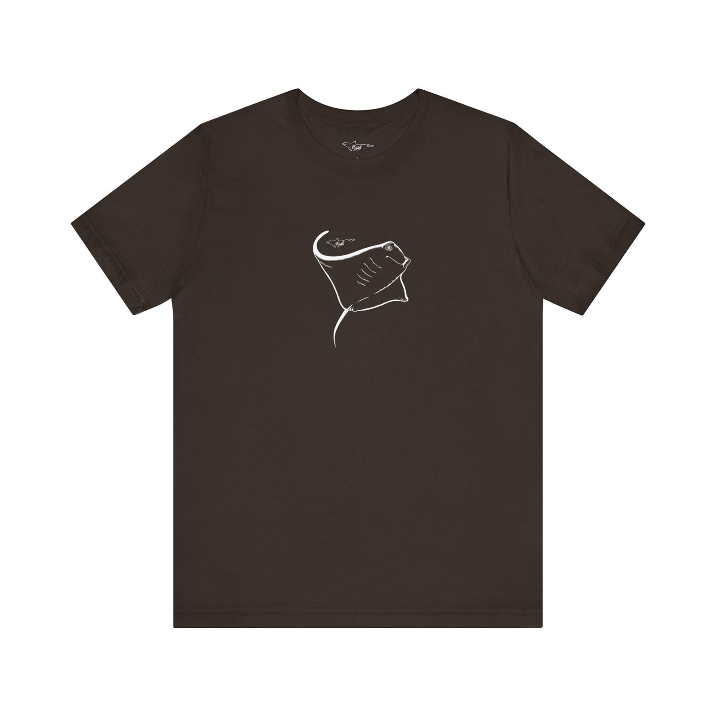 Manta Ray inverted Unisex Jersey Short Sleeve Tee