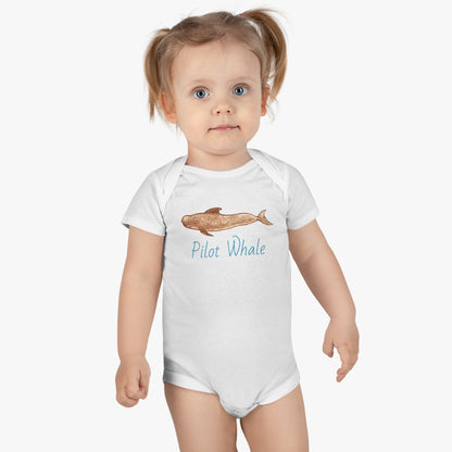 Pilot Whale Onesie® Organic Baby Bodysuit