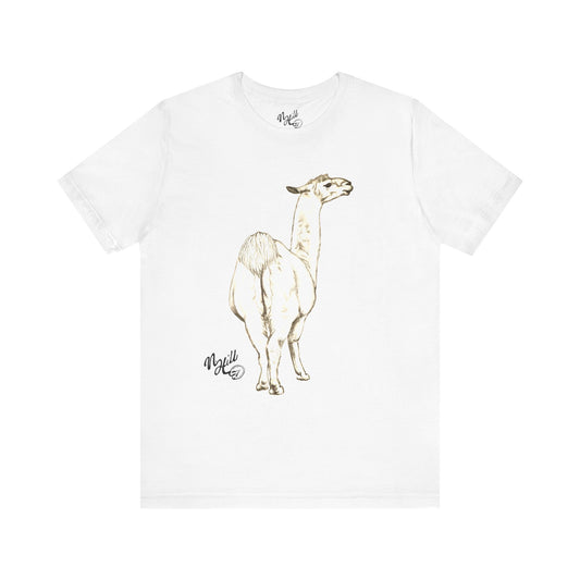 Llama Unisex Jersey Short Sleeve Tee