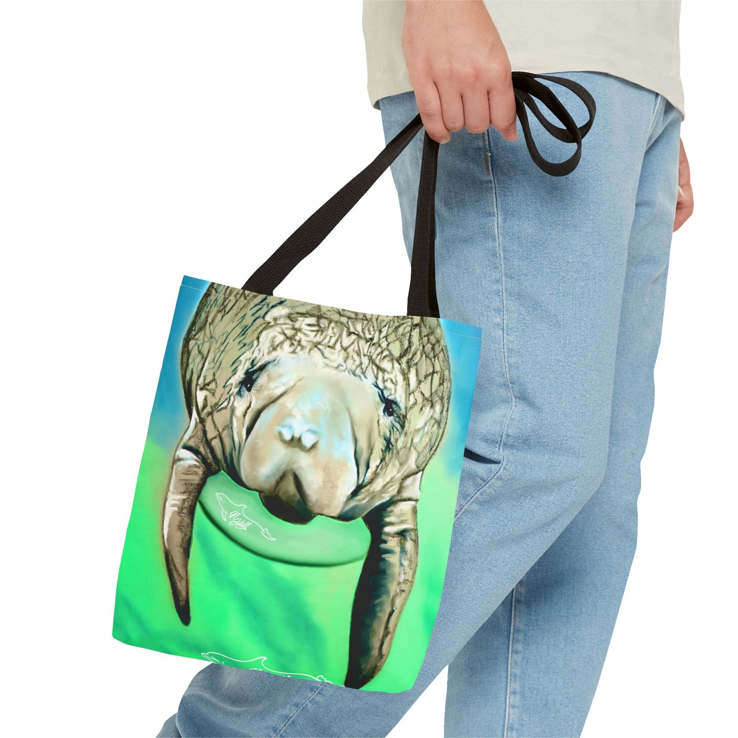 Manatee Tote Bag (AOP)