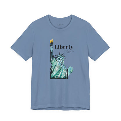 Idaho Statue of Liberty Unisex Jersey Short Sleeve Tee