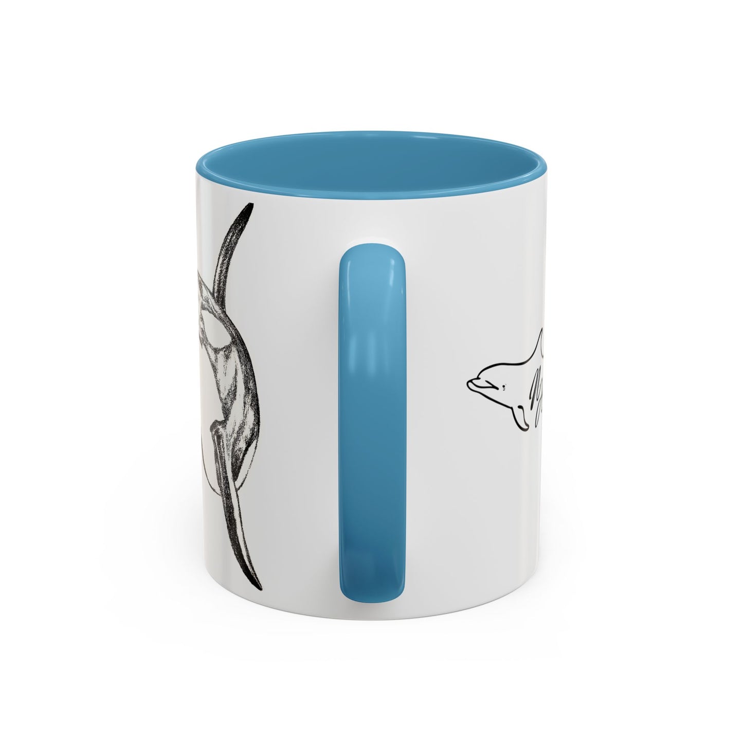 Copy of I Love Coffee and Orcas Accent Coffee Mug  15oz