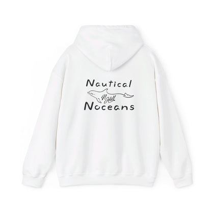 Natalie Hill Arts Nautical Noceans Unisex Heavy Blend™ Hooded Sweatshirt