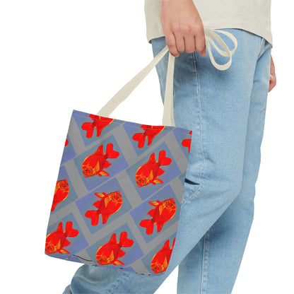 Garibaldi Damselfish Fish Tote Bag (AOP)