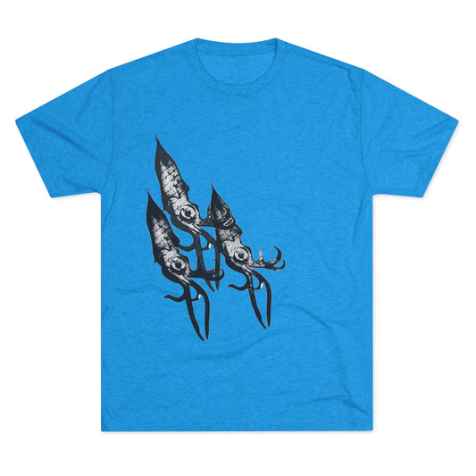 Squid Unisex Tri-Blend Crew Tee