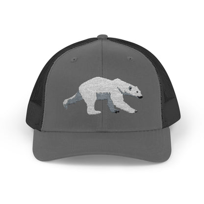 Polar Bear Snapback Trucker Cap