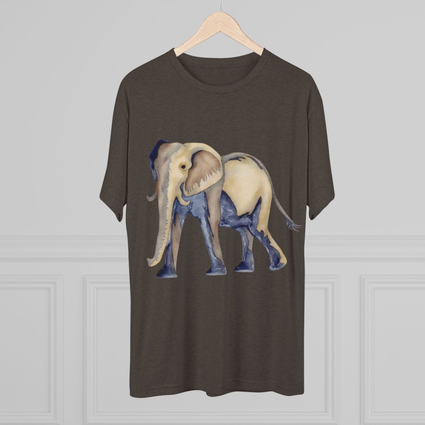 Elephant Unisex Tri-Blend Crew Tee