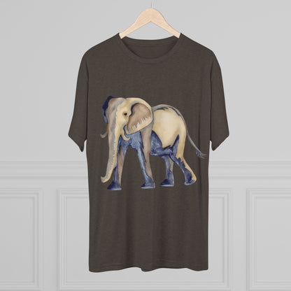 Elephant Unisex Tri-Blend Crew Tee