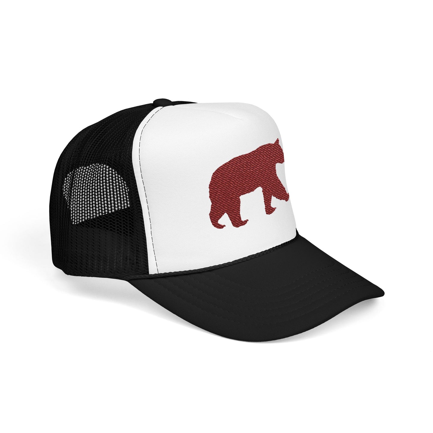 Grizzly Bear Foam Trucker Hat (Embroidery)