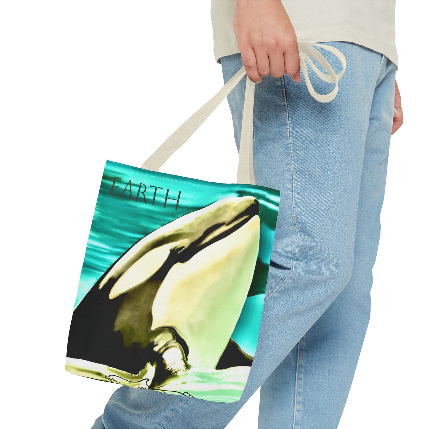 Earth Orca Tribute Tote Bag (AOP)