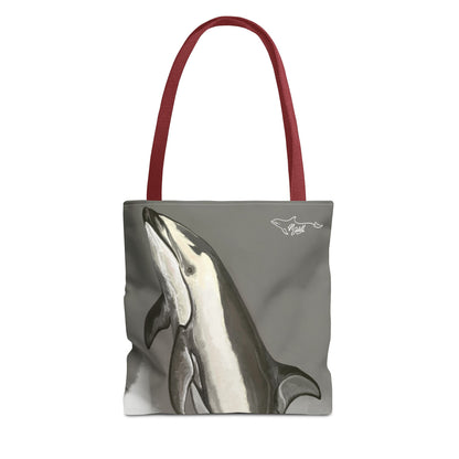 Pacific White Sided Dolphin Tote Bag (AOP)