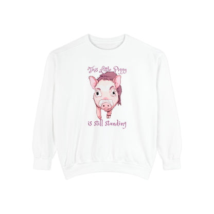 This Little Piggy Unisex Garment-Dyed Sweatshirt