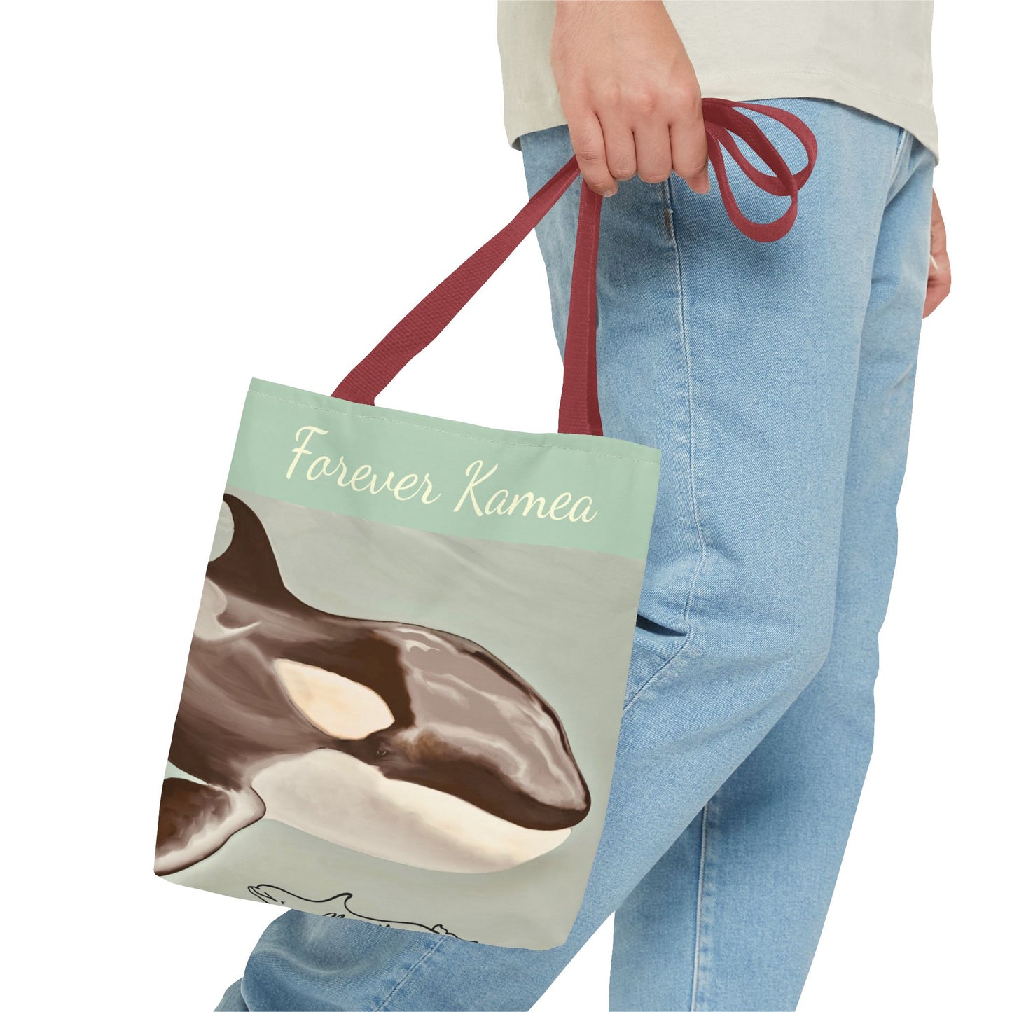 Forever Kamea Orca Tote Bag (AOP)