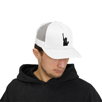 Idaho Statue of Liberty Snapback Trucker Cap