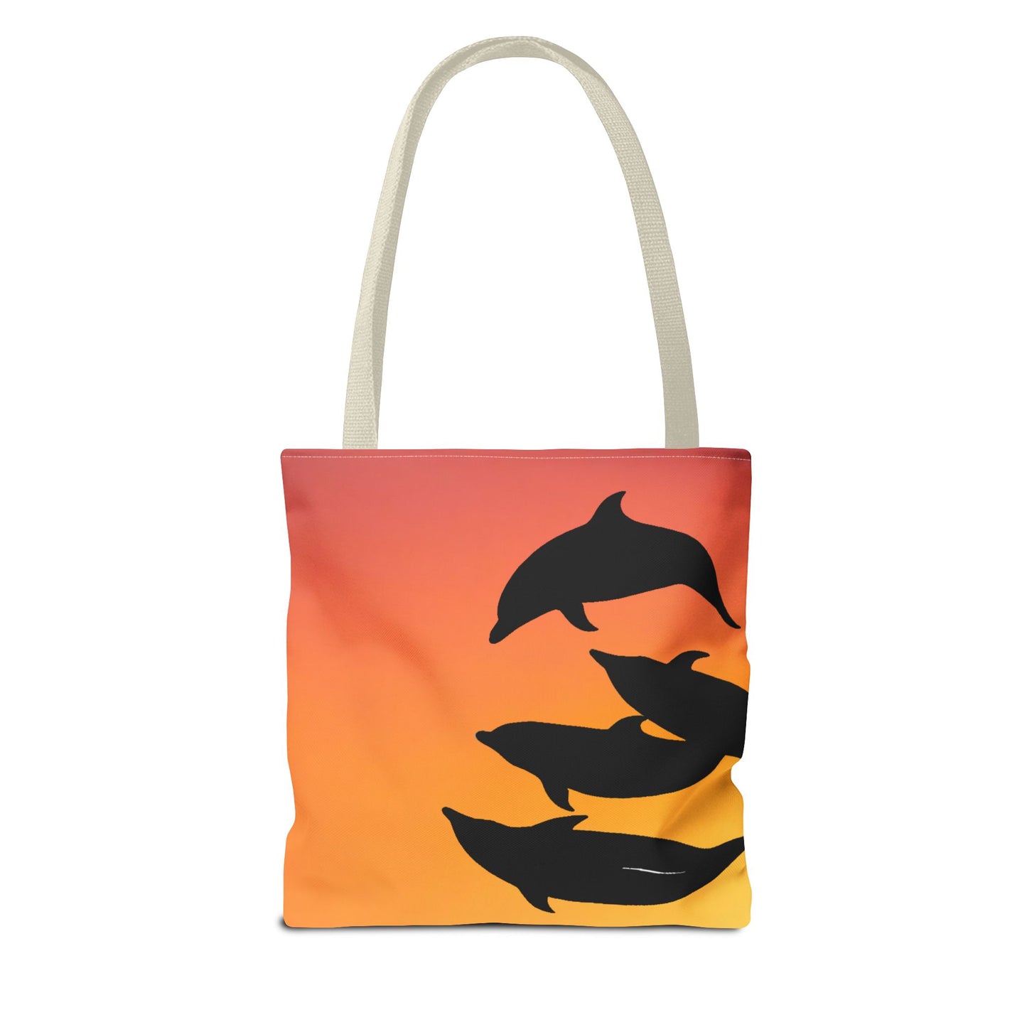 Bowriding Dolphins Tote Bag (AOP)