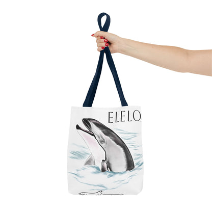 Elelo Pacific White Sided Dolphin Tote Bag (AOP)