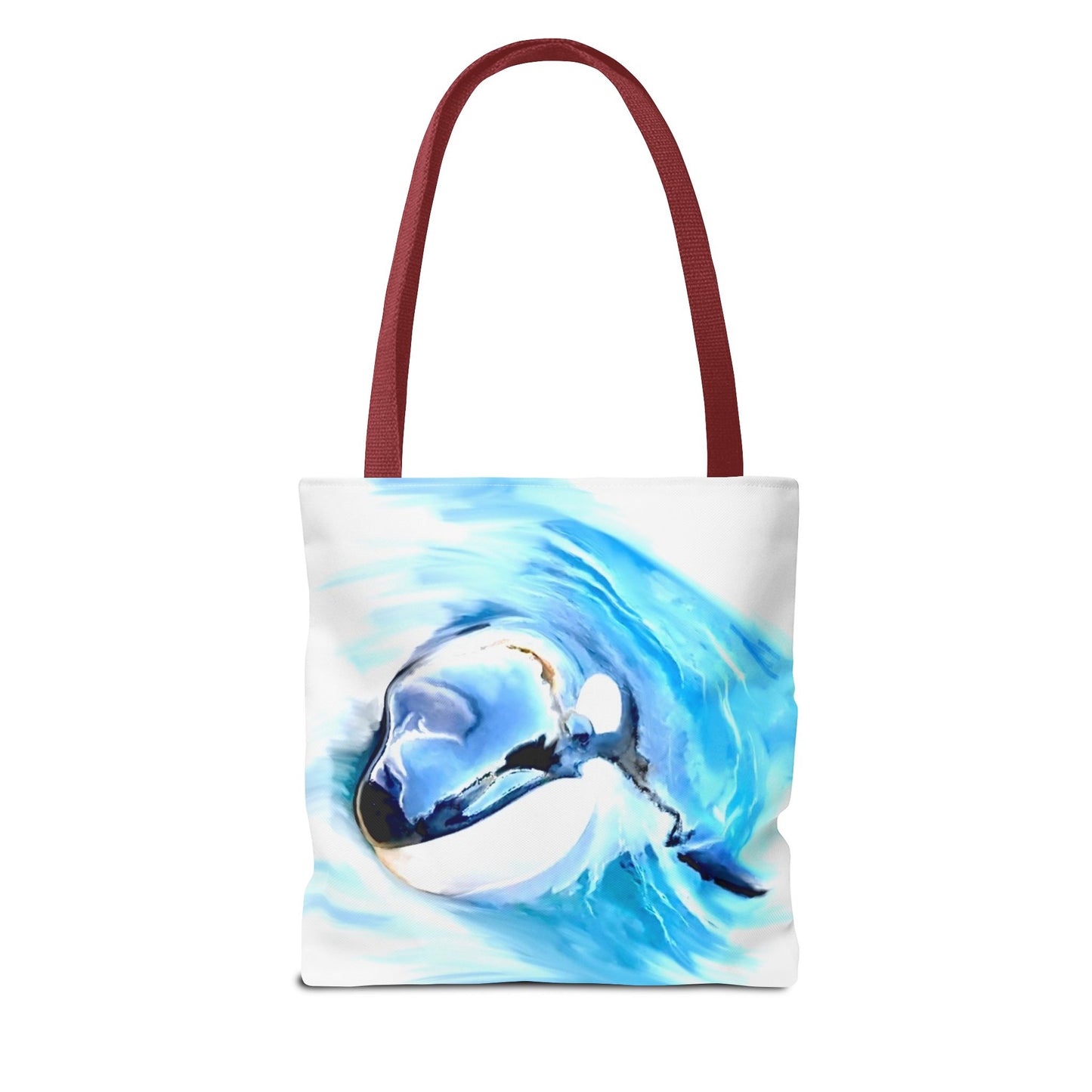 Curious Orca Tote Bag (AOP)