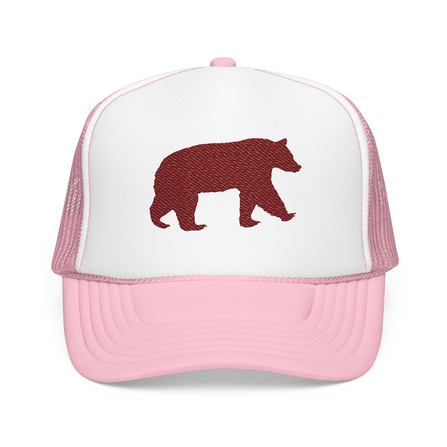 Grizzly Bear Foam Trucker Hat (Embroidery)
