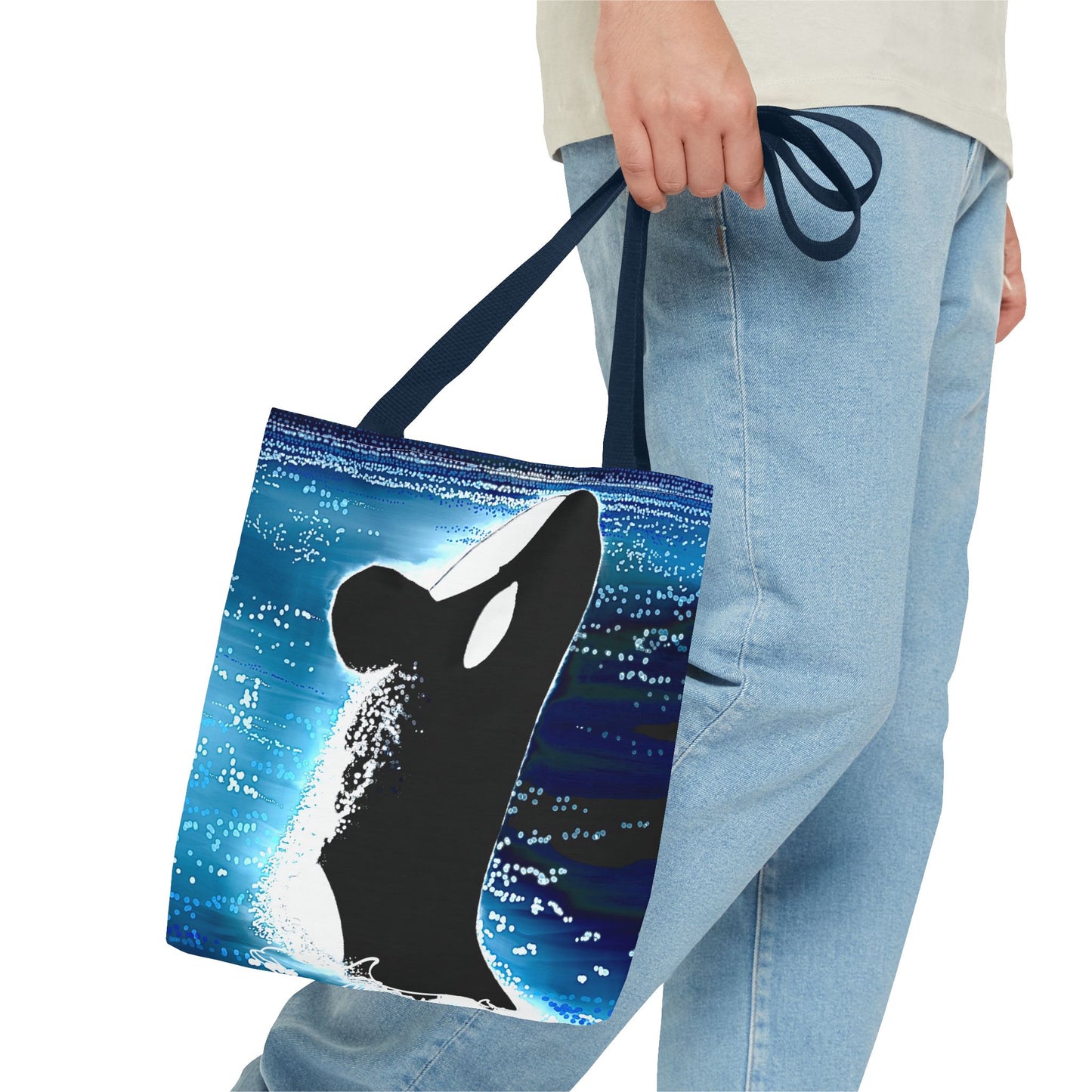 Orca Night Tote Bag (AOP)