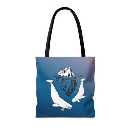 Beluga Whales Tote Bag (AOP)