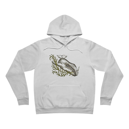 Gray Whale Unisex Sponge Fleece Pullover Hoodie