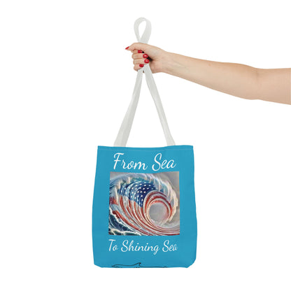 Flag Ocean Tote Bag (AOP)